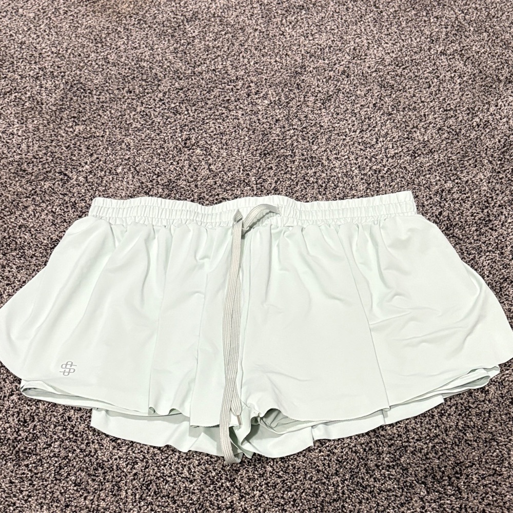 Simply Southern Mint Green Athletic Shorts